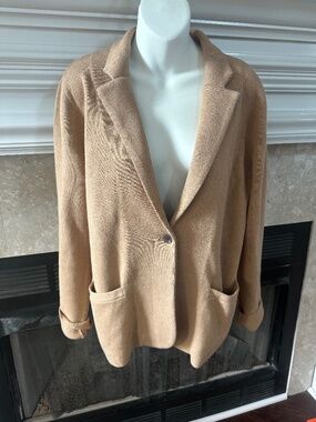 J. Crew Cecile Relaxed Sweater Blazer Large NWT
